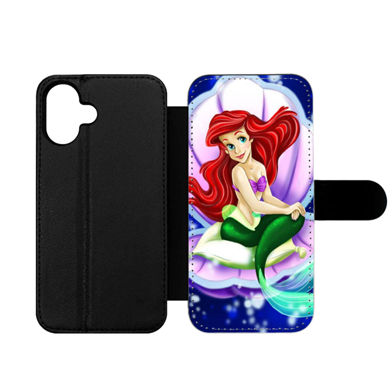 Disney Ariel Little Mermaid Wallet iPhone Case