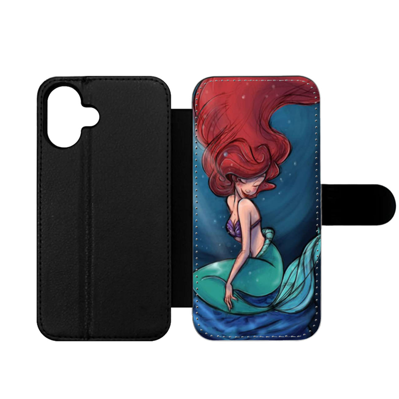 Disney Ariel The Little Mermaid Wallet iPhone Case