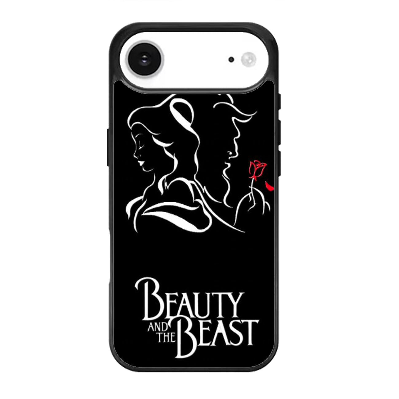 Disney Beauty And The Beast Black iPhone Air Case