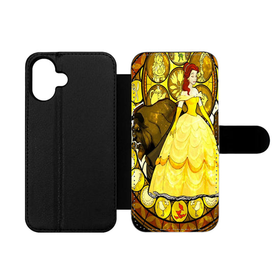 Disney Beauty And The Beast Wallet iPhone Case