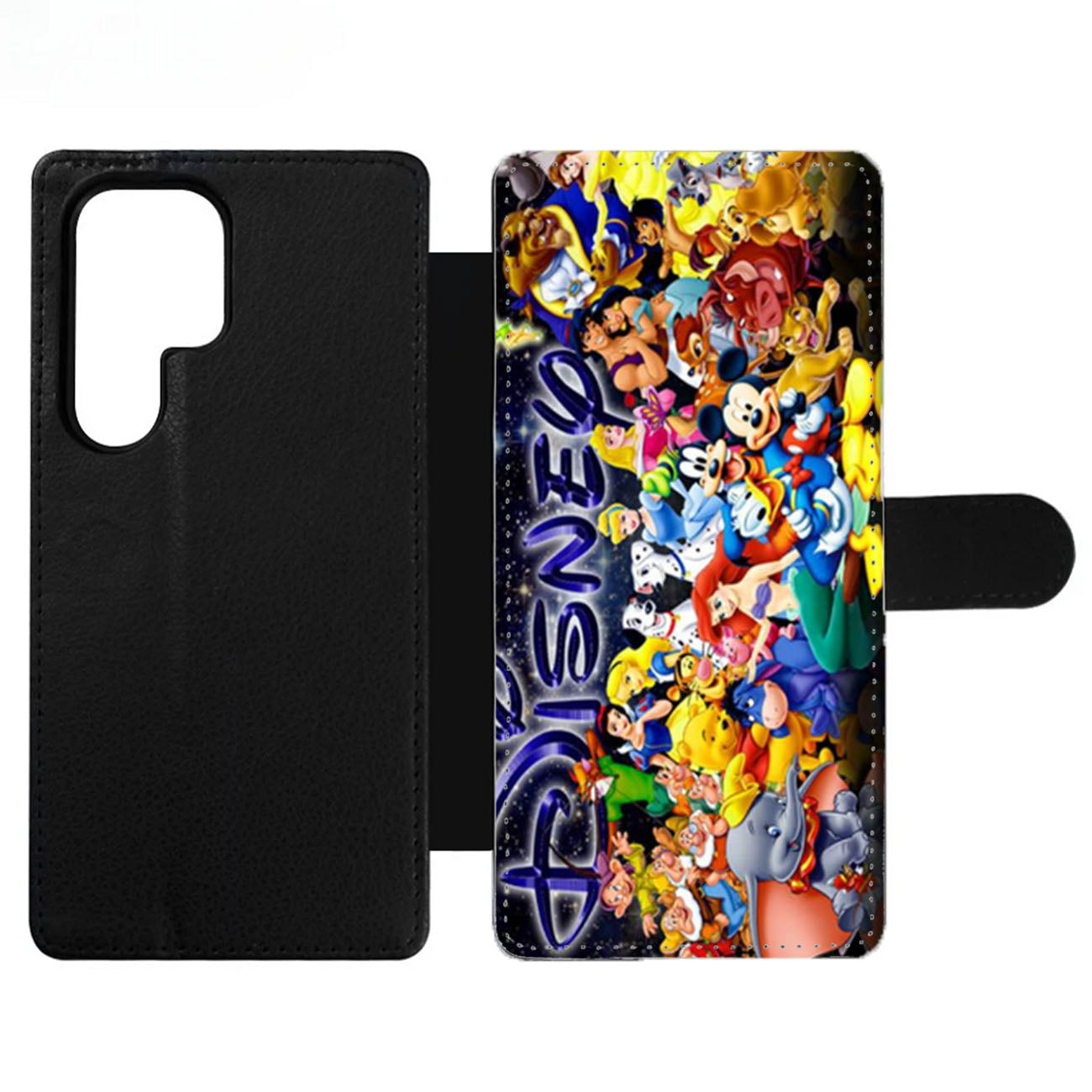 Disney Character Collage Wallet Samsung Case