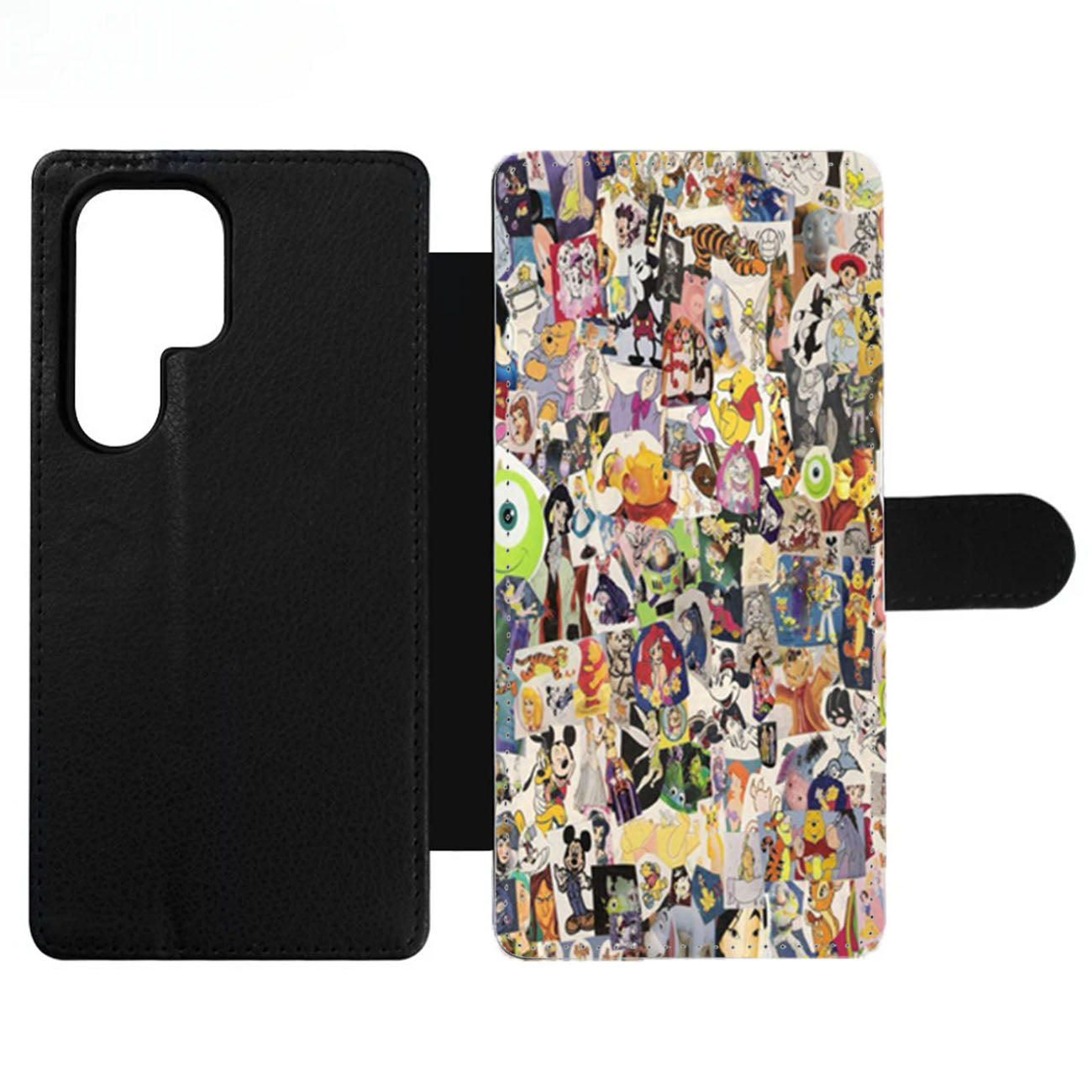 Disney Collage Art Wallet Samsung Case
