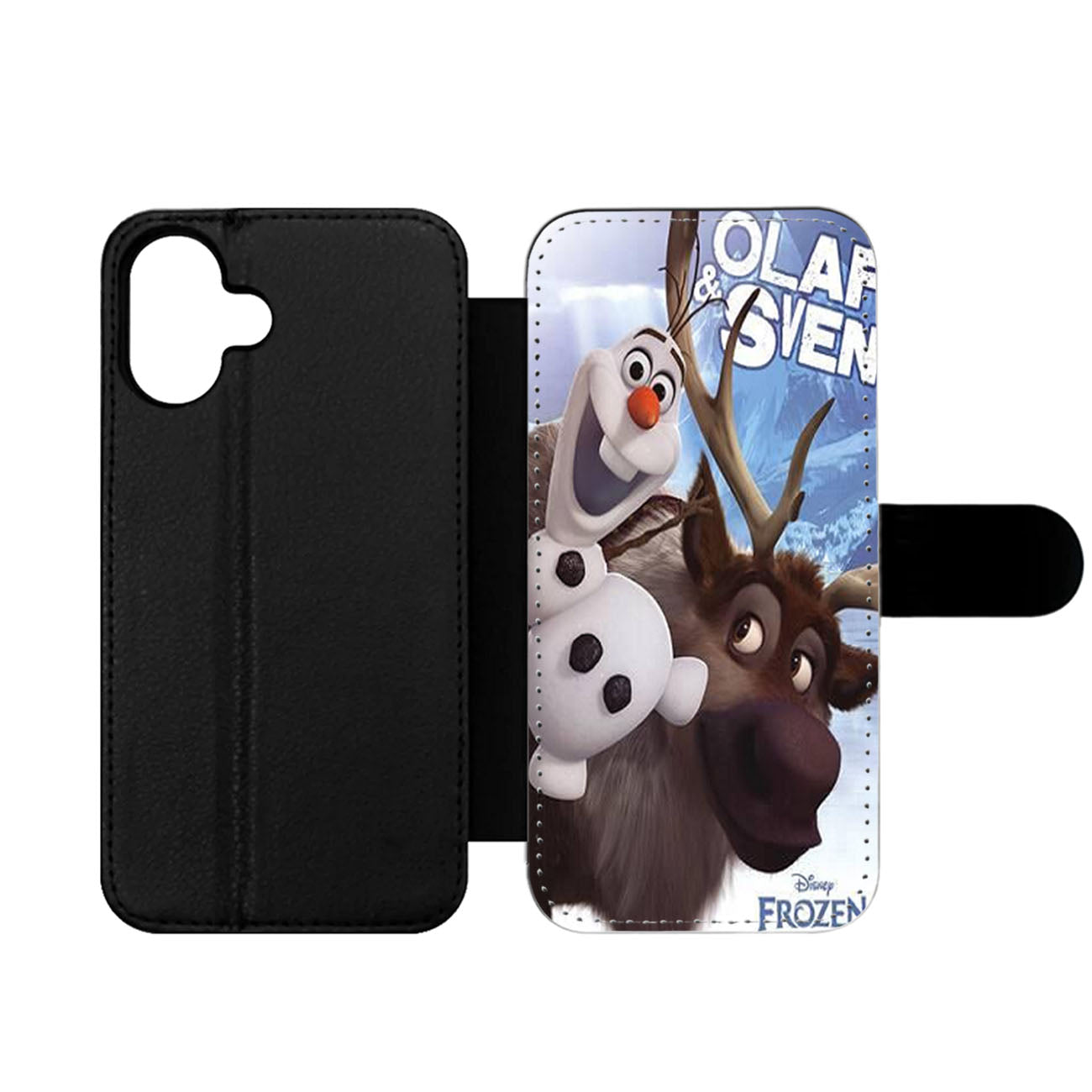 Disney Frozen Olaf And Sven Wallet iPhone Case