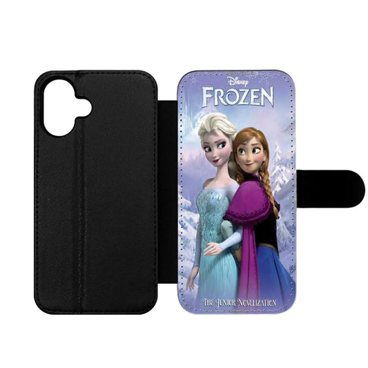 Disney Frozen Princess Anna and Elsa Wallet iPhone Case