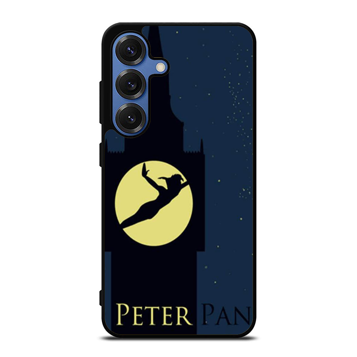 Disney Peter Pan Black Blue Samsung S25 Ultra Case