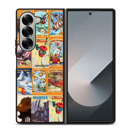 Disney Posters Storybook Samsung Z Fold 6 Case
