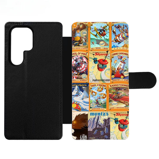 Disney Posters Storybook Wallet Samsung Case