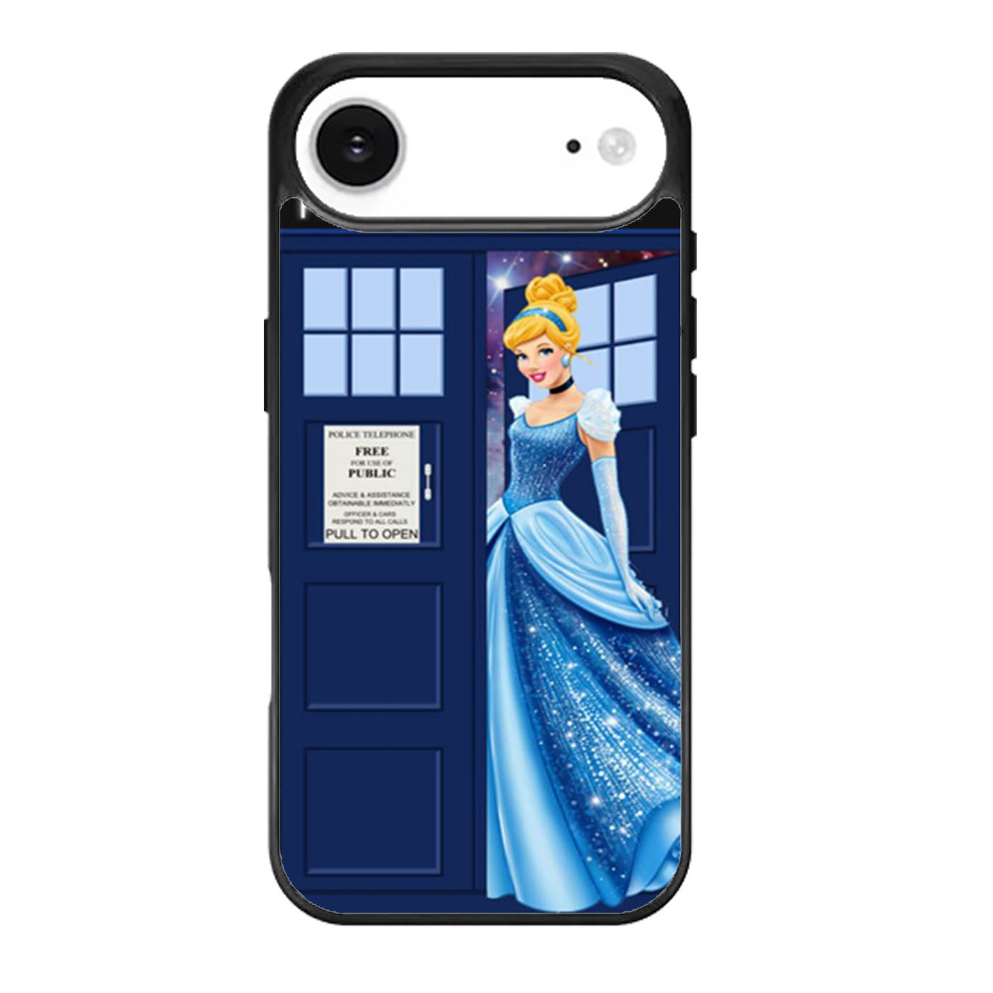 Disney Princess Cinderella Tardis Police Box iPhone Air Case