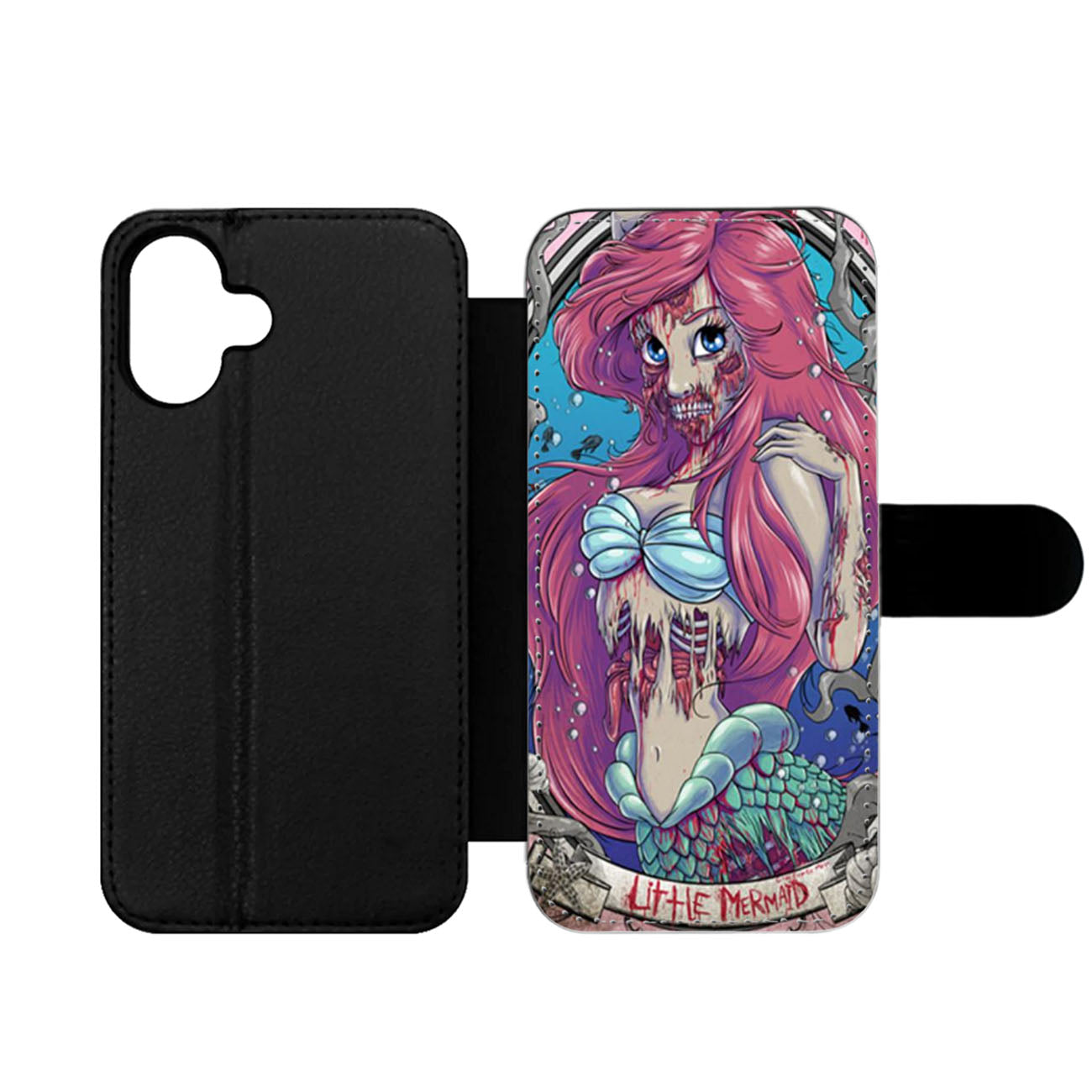 Disney Princess Zombies Wallet iPhone Case