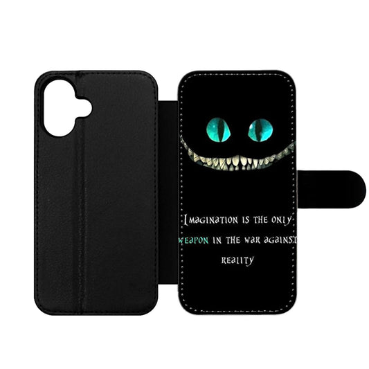 Disney Quote Alice In Wonderland Wallet iPhone Case