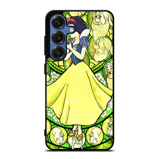 Disney Snow White Stained Glass Samsung S25 Ultra Case