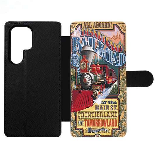Disneyland Railroad Wallet Samsung Case