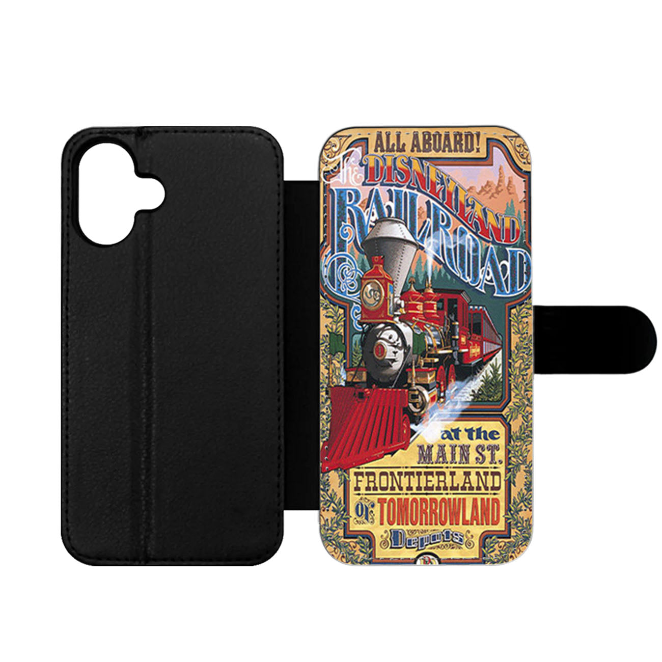Disneyland Railroad Wallet iPhone Case