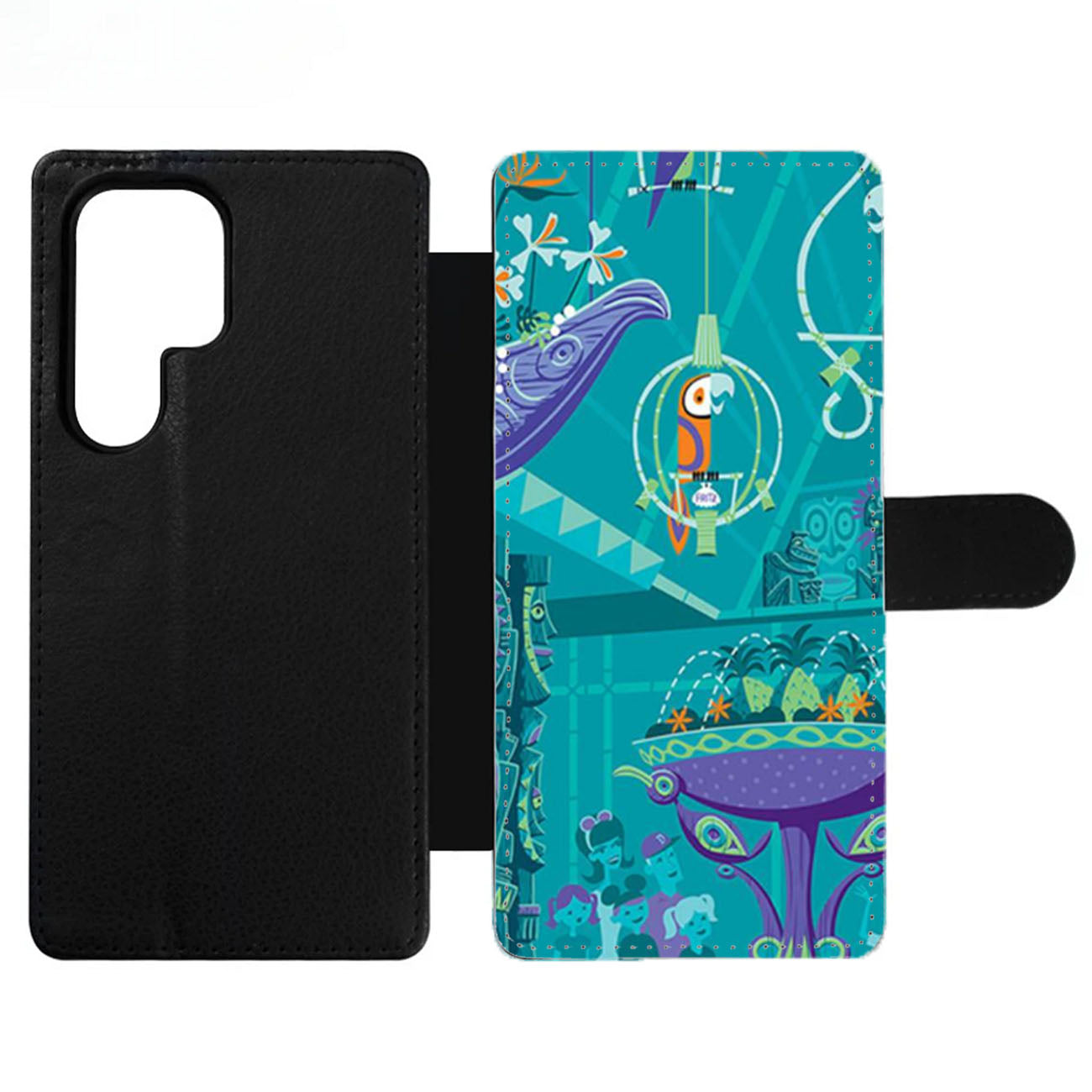 Disneyland Tiki Room Wallet Samsung Case
