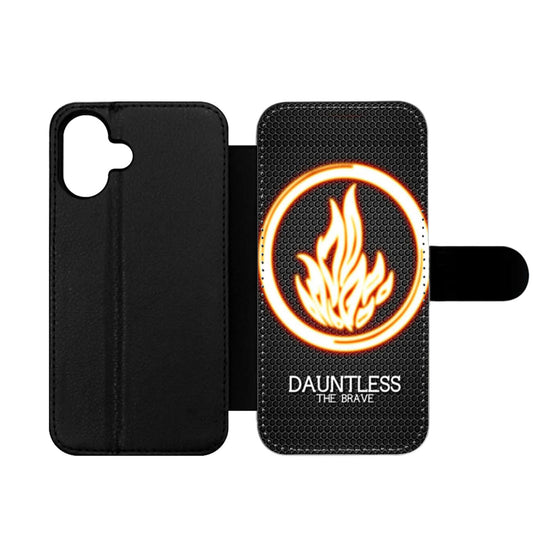 Divergent Dauntless The Brave Wallet iPhone Case
