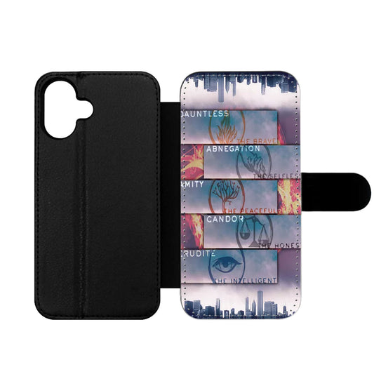 Divergent Symbol Wallet iPhone Case