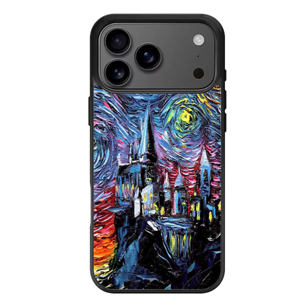 Doctor Who Tardis Van Gogh iPhone 17 Pro Max Case