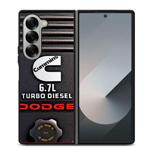 Dodge Cummins Turbo Diesel Samsung Z Fold 6 Case