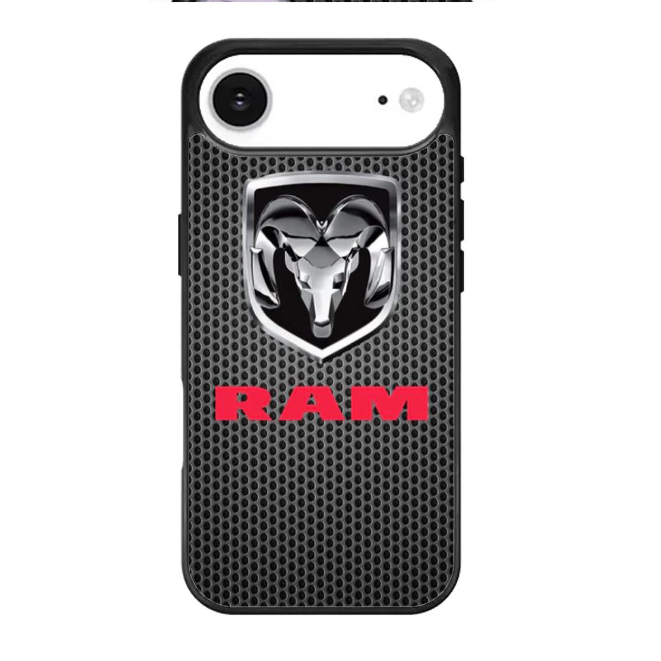 Dodge RAM Black Carbon iPhone Air Case