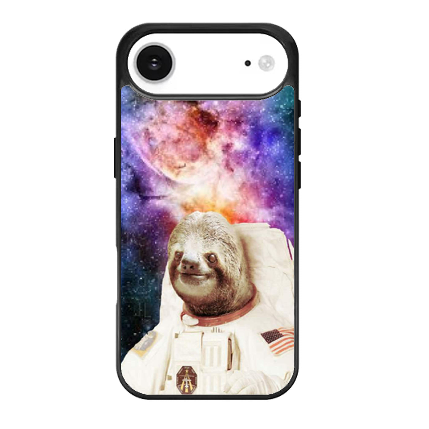 Dolla Dolla Bill Sloth Astronaut in Galaxy Nebula iPhone Air Case