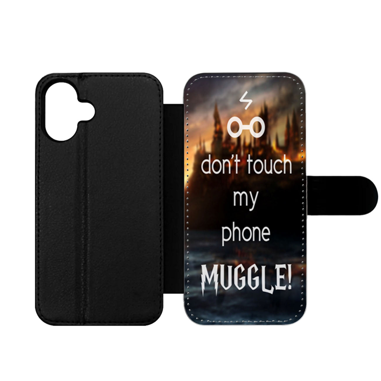 Dont Touch My Phone Muggle Harry Potter Wallet iPhone Case