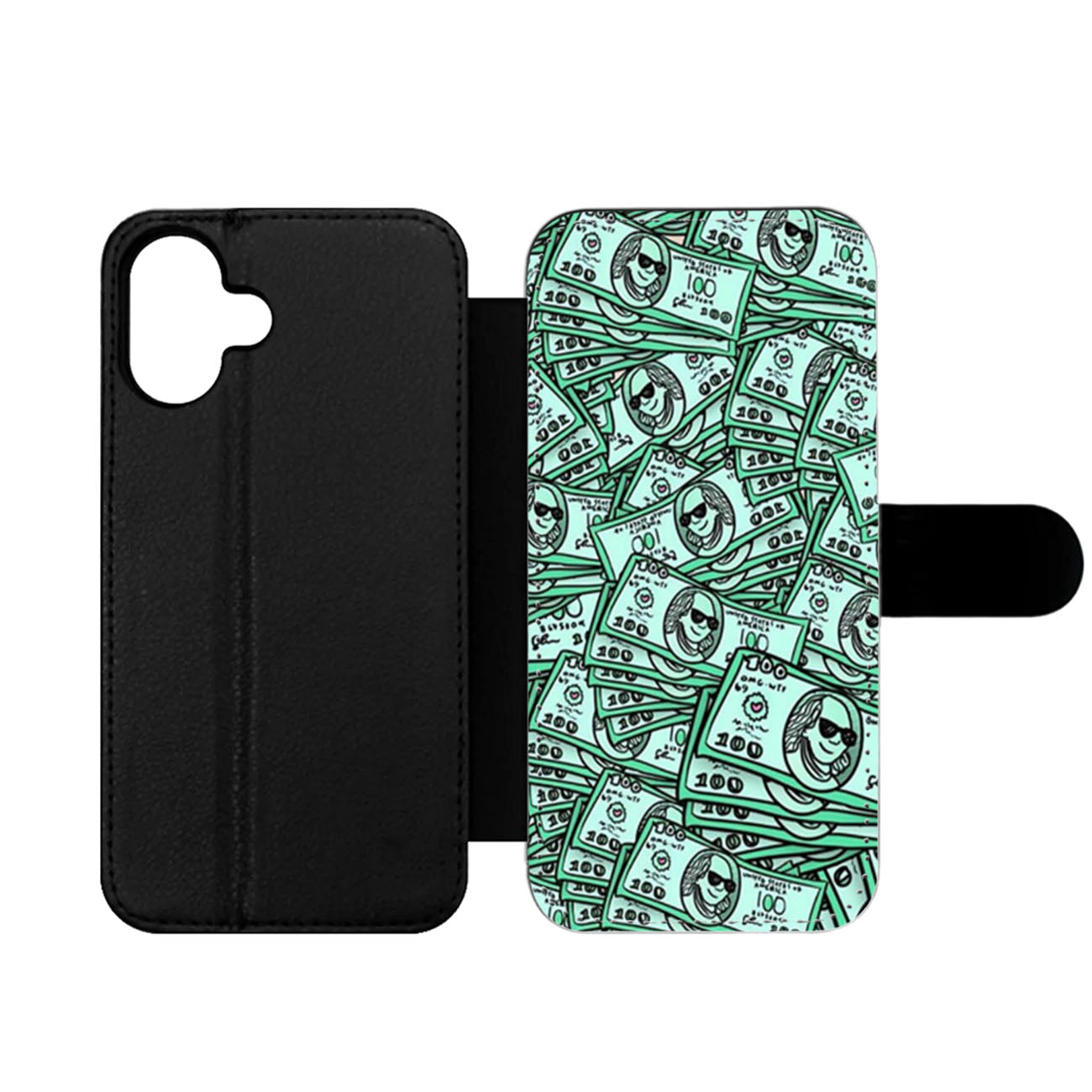 Dope Dollar Bill Wallet iPhone Case
