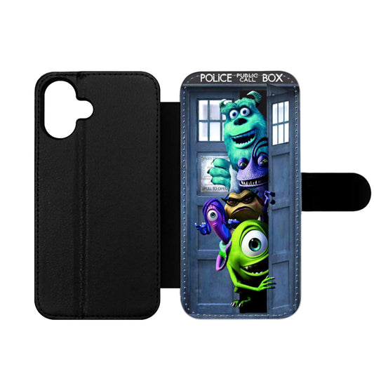 Dr Who The Tardis Monster Inc Wallet iPhone Case