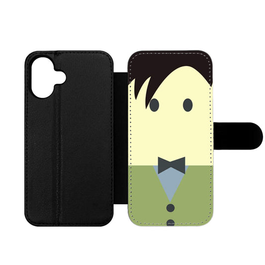 Dr Who Face Wallet iPhone Case