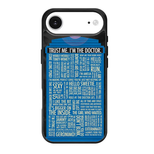 Dr Who Quotes iPhone Air Case