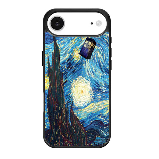 Dr Who Starry Night Tardis Two iPhone Air Case