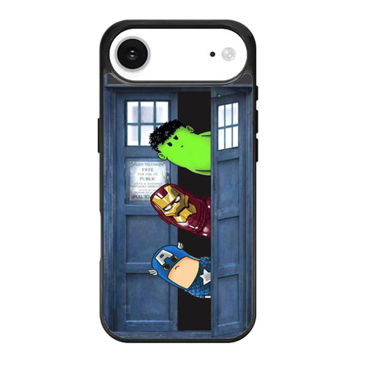 Dr Who Tardis Crooked Neck iPhone Air Case