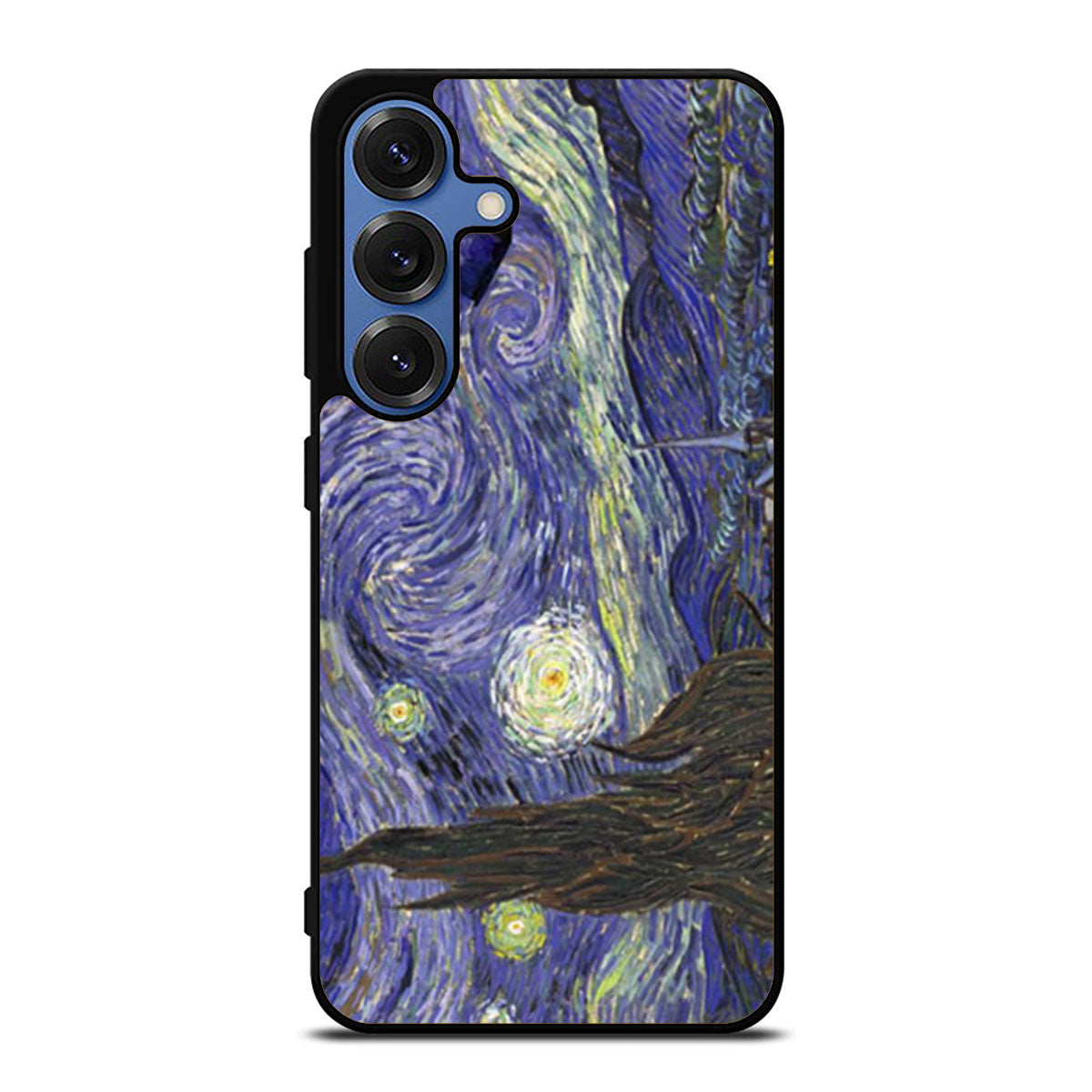 Dr Who Tardis In Van Gogh Samsung S25 Ultra Case