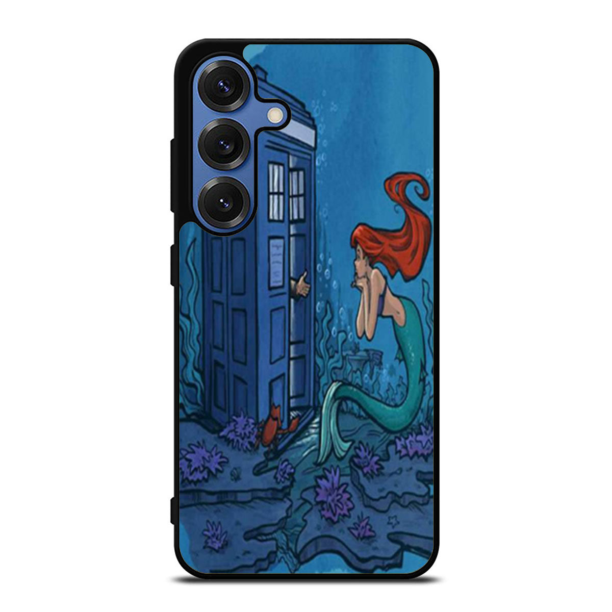 Dr Who Tardis Mermaid Samsung S25 Ultra Case