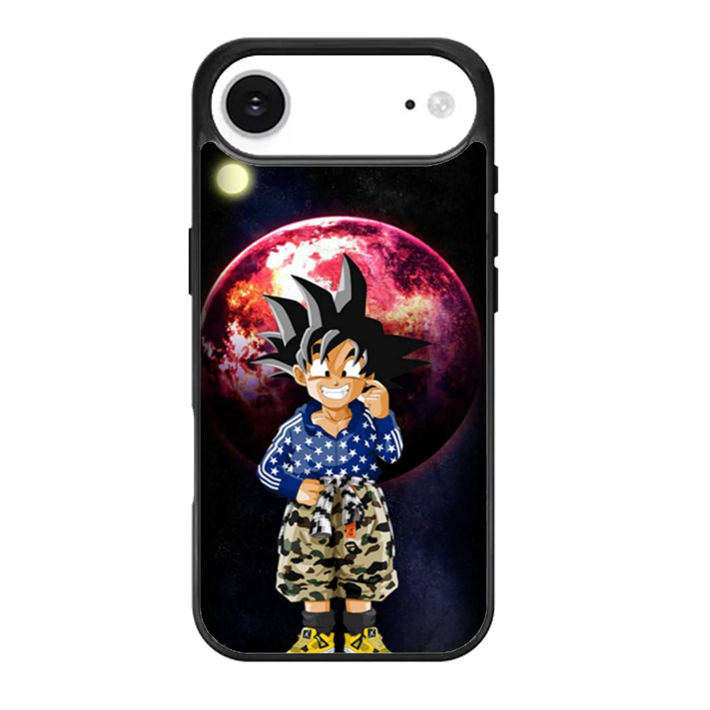 Dragon Ball Z Goten Bape Camo Jordan iPhone Air Case
