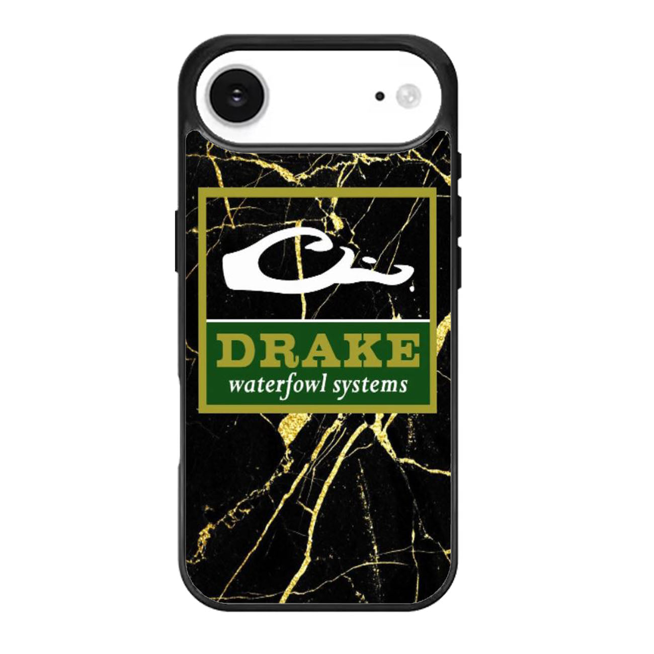 Drake Waterfowl Black Marble iPhone Air Case