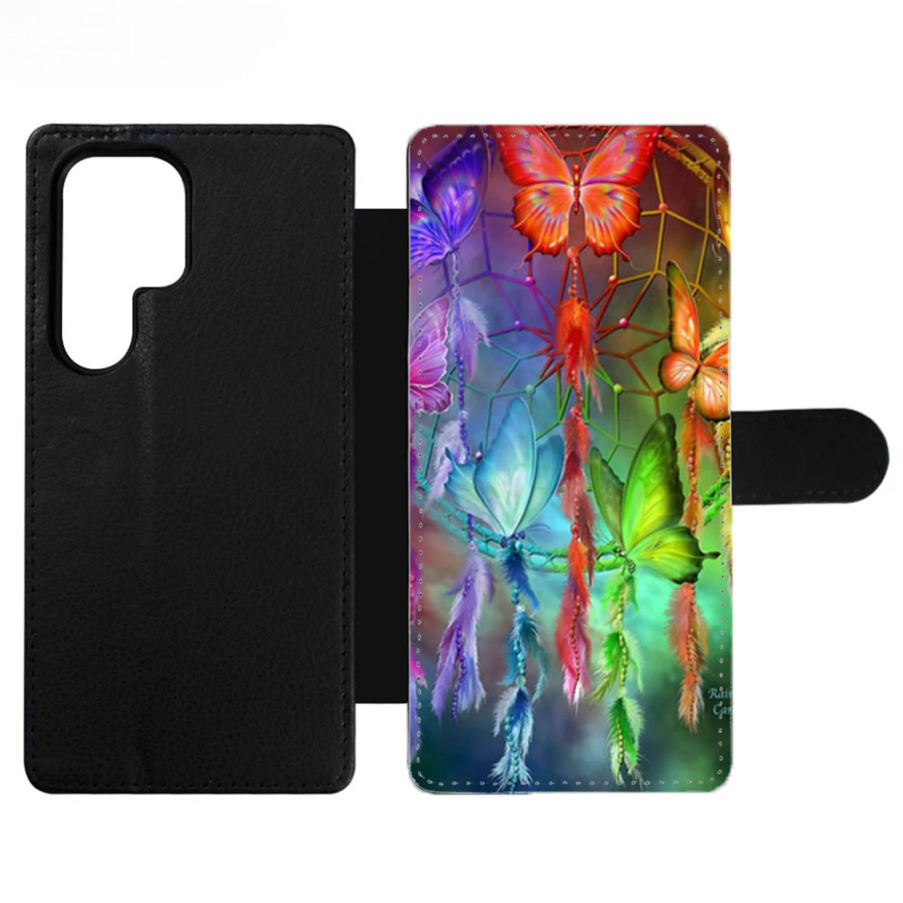 Dreamcatcher Butterfly Wallet Samsung Case