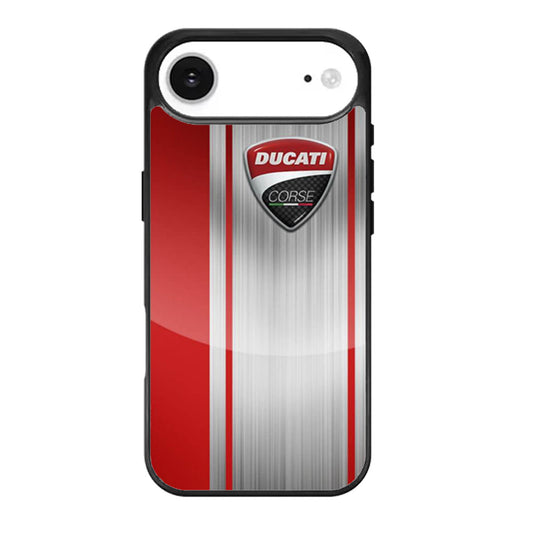 Ducati Corse Red Logo iPhone Air Case