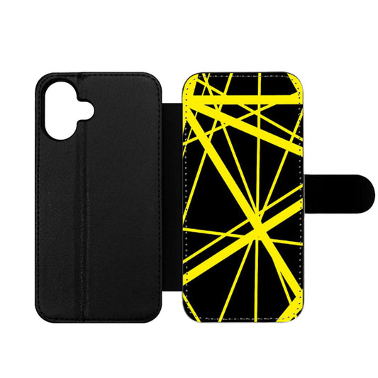 EDDIE VAN HALEN GUITAR YELLOW Wallet iPhone Case