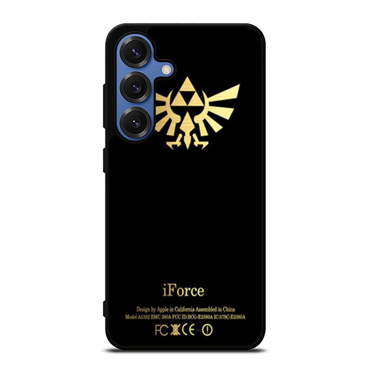 Eagle Triforce Black Legend of Zelda Samsung S25 Ultra Case