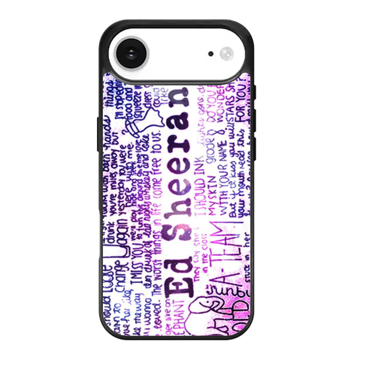 Ed Sheeran Galaxy Two iPhone Air Case
