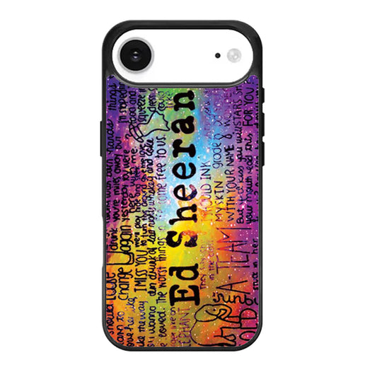 Ed Sheeran Galaxy iPhone Air Case
