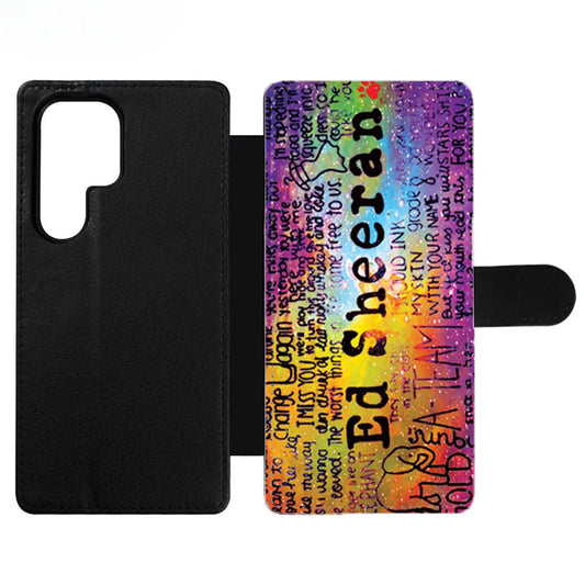 Ed Sheeran Galaxy Wallet Samsung Case