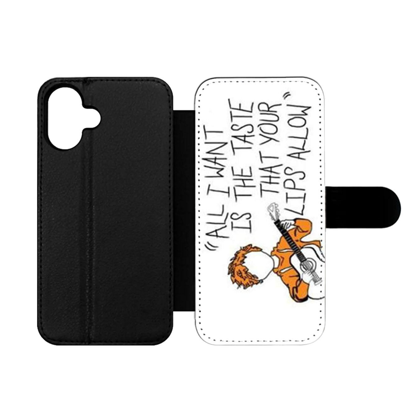 Ed Sheeran Lyrics Wallet iPhone Case