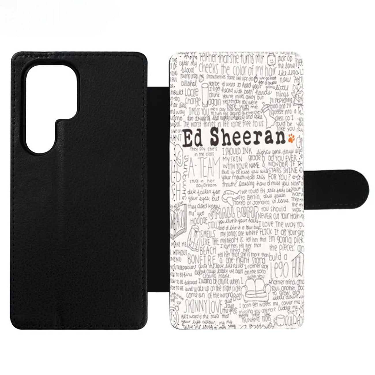 Ed Sheeran Quotes Wallet Samsung Case