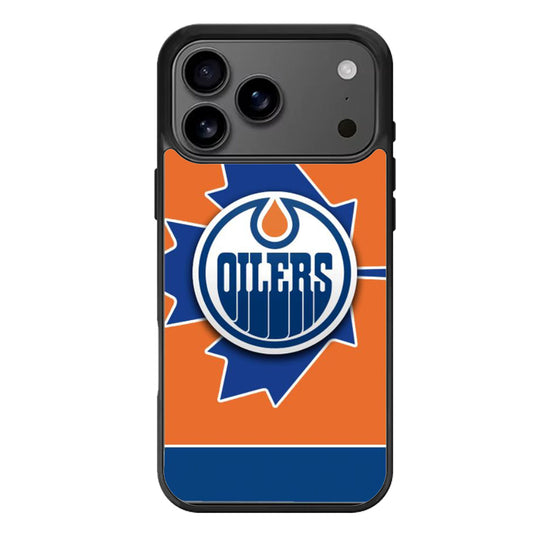 Edmonton Oilers Logo iPhone 17 Pro Max Case