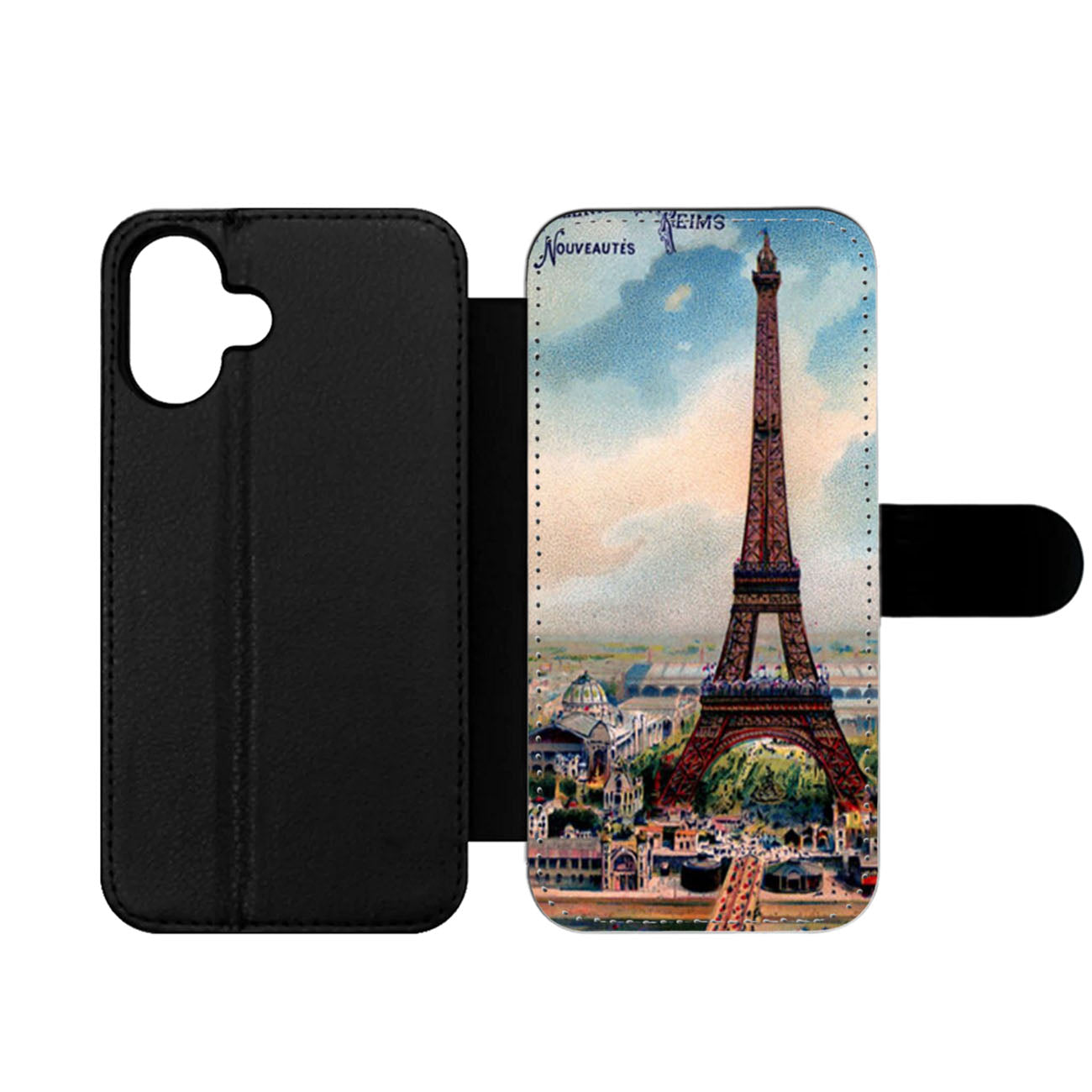 Eiffel Tower Wallet iPhone Case