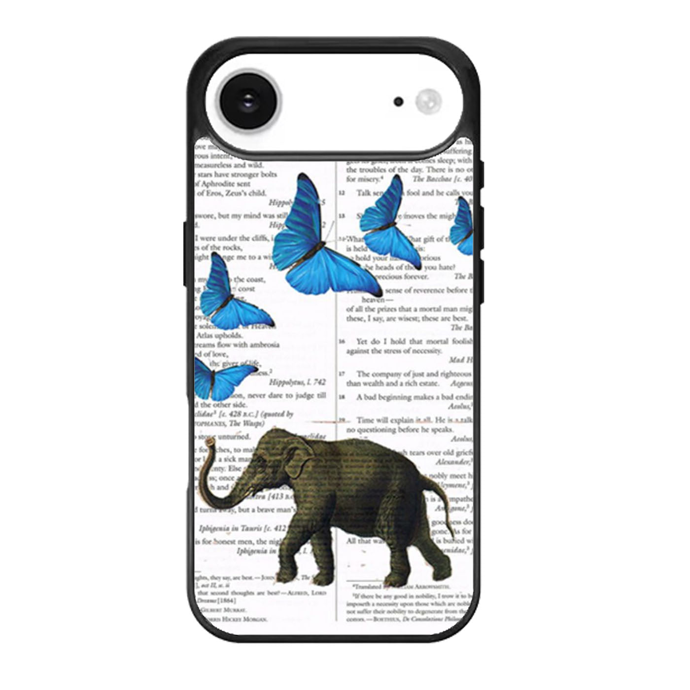 Elephant And Butterflies iPhone Air Case