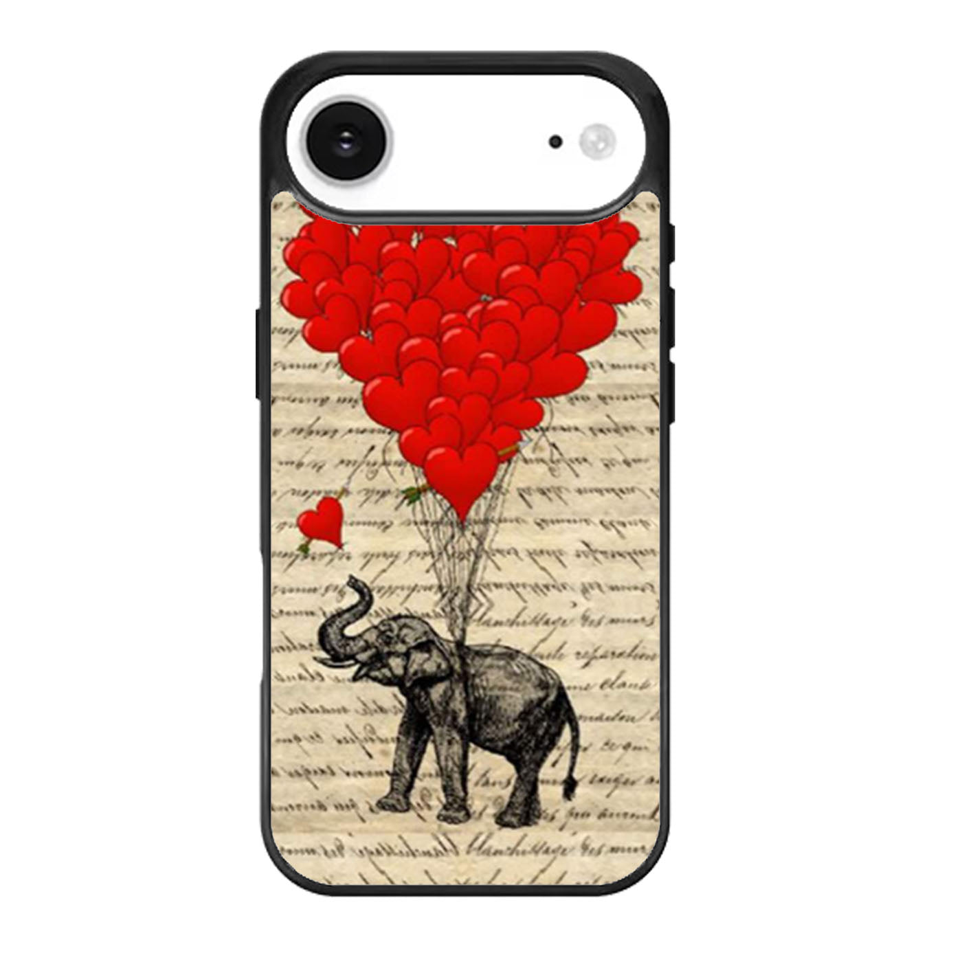 Elephant And Heart iPhone Air Case