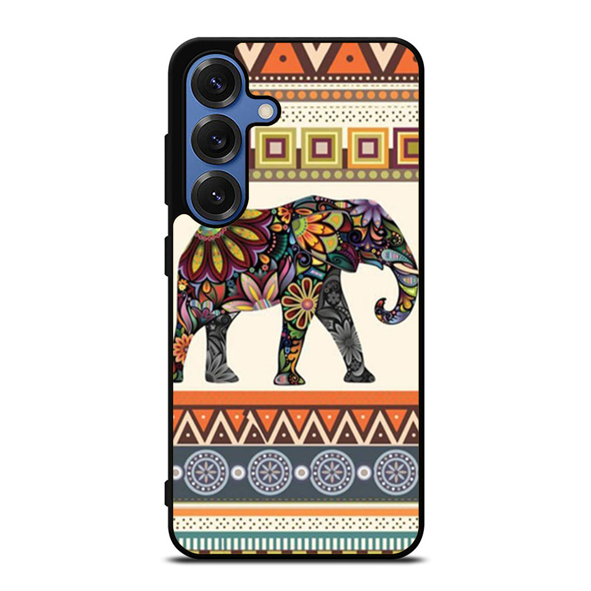 Elephant Aztec Design Samsung S25 Ultra Case