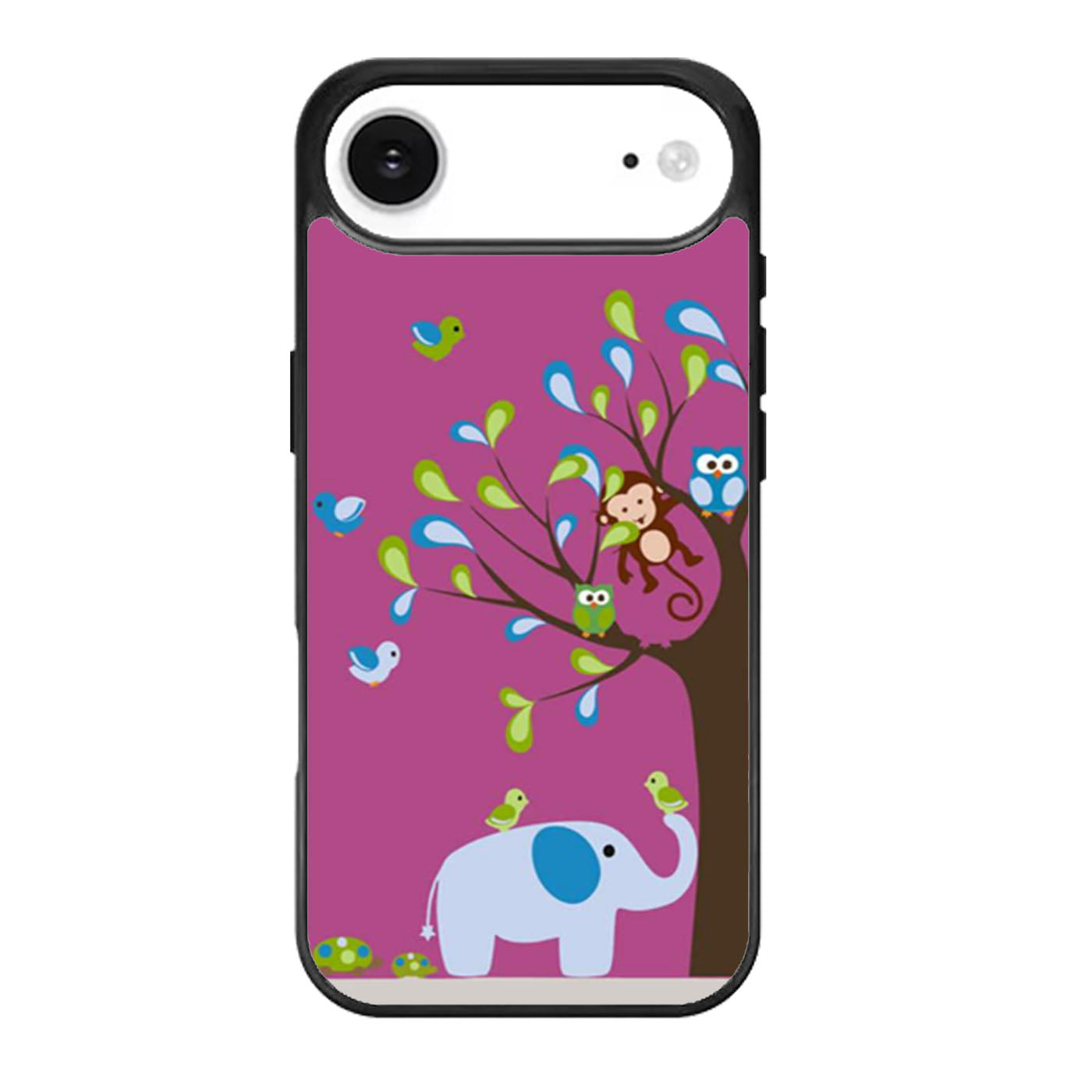 Elephant and Owl iPhone Air Case
